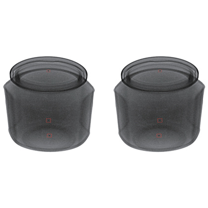 Photos of bottle mouth and bottom inspection