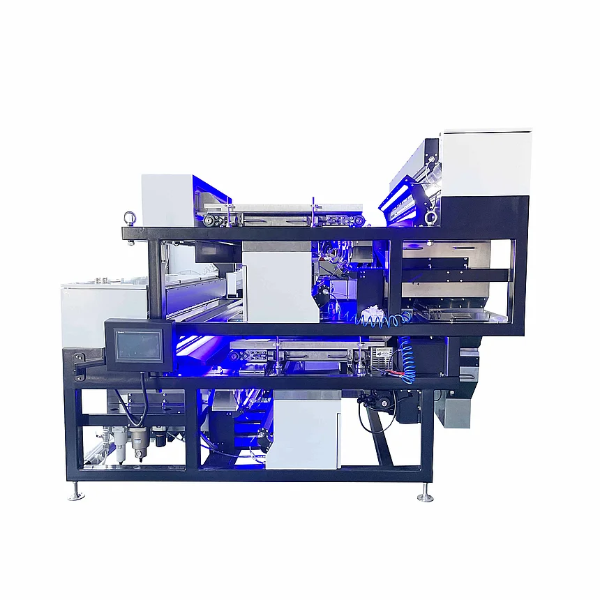 Engineered for Brazil's Agricultural & Mining Powerhouse: Technical Deep-Dive into the JIACUI CS-LA1200D Double-Deck Crawler Color Sorter