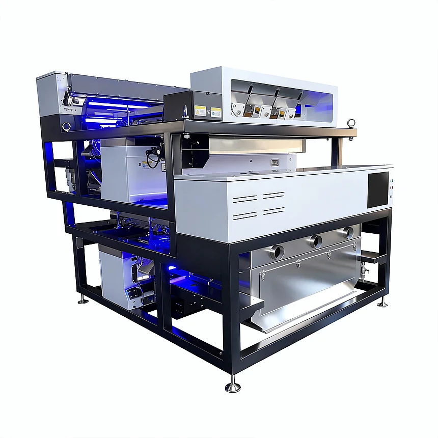 Revolutionizing Agricultural Processing in Brazil: The JIACUI CS-LA1200D Crawler Color Sorter