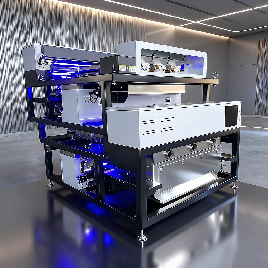 CS-LA1200D Crawler-Type Double-Layer Color Sorter: A Technical Solution for Brazil's Rice and Coffee Processing Efficiency